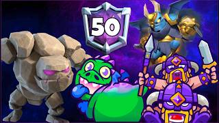 Top 50 with Golem Beatdown Deck.!