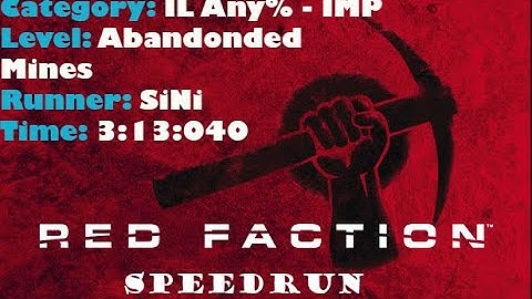 Red Faction: IL Impossible Difficulty - Abandoned Mines : 3.13:040