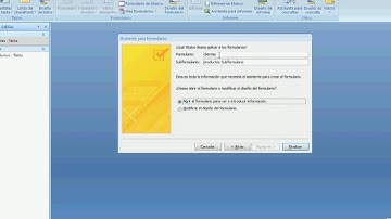 Curso Access 2007 Creando los Formularios