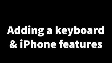 Prototyping & Adding iPhone Features in Adobe XD