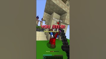 HE RAGE QUIT!!! #shorts #minecraft