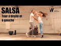 Salsa online  quatrime leon de salsa tour  droite et  gauche