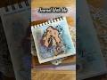 ASMR Journaling | Uplifting Message #37 Blue &amp; Black Spread 💙🖤 #journal #asmr #shorts