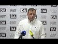 Conferință de presă susținută de președintele Partidului Platforma Demnitate și Adevăr, Andrei Năsta