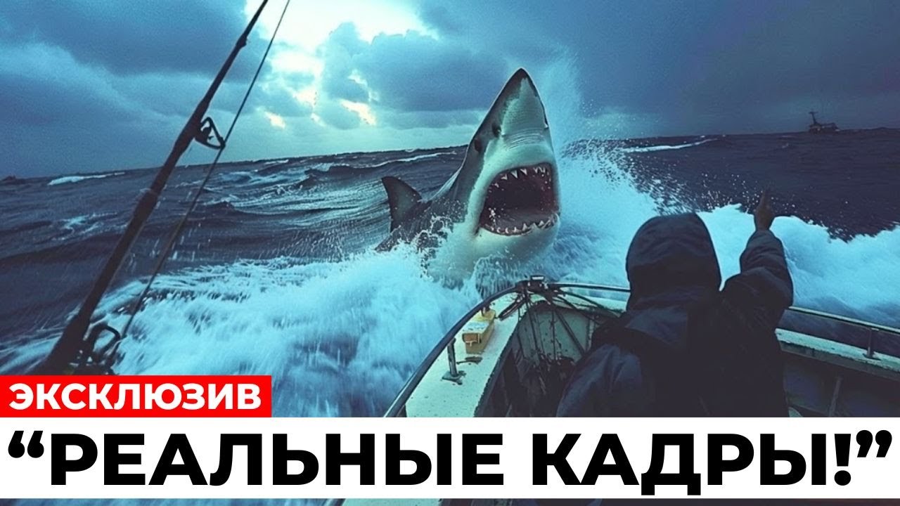 Встретили ли рыбаки у побережья Австралии гигантскую акулу мегалодона?