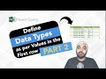 Define Data Types as per the First Row in Power Query