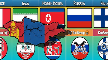 What if Mongolia 🇲🇳 Died Reaction From Different Countries _ Comparison Mongolia