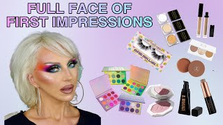FULL FACE OF FIRST IMPRESSIONS, INDIE BRANDS, HIGH END BRANDS, DRUGSTORE @ElainaGlam