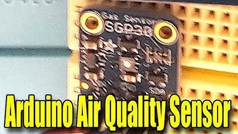 Adafruit SGP30 Air Quality Sensor for Arduino Setup and Demo