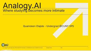 🎓 Introducing Analogy.AI – An MVP for Smarter, Emotionally-Driven Learning