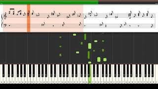 Grieg Butterfly, Op  43 No 1 Piano Tutorial Synthesia (Sheet Music + midi)