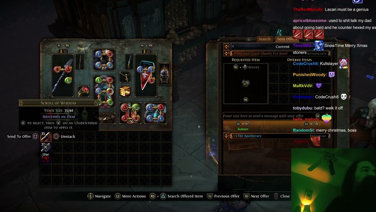 Another Aris Chill PoE Stream