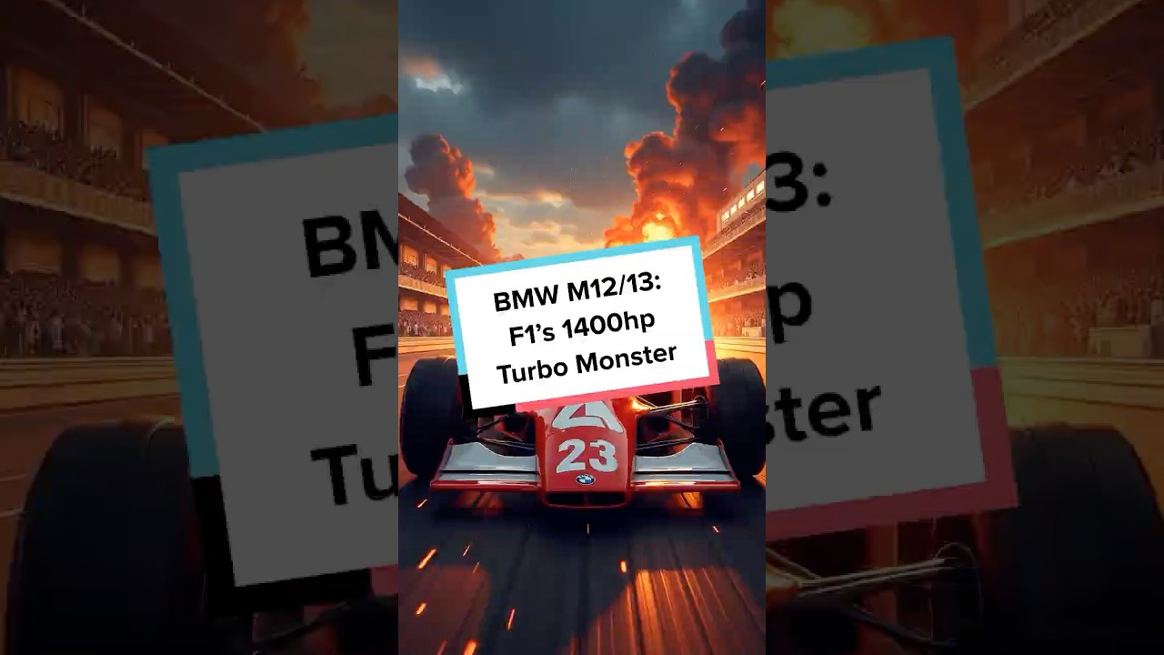 BMW M12/13: F1’s 1400hp Turbo Monster
