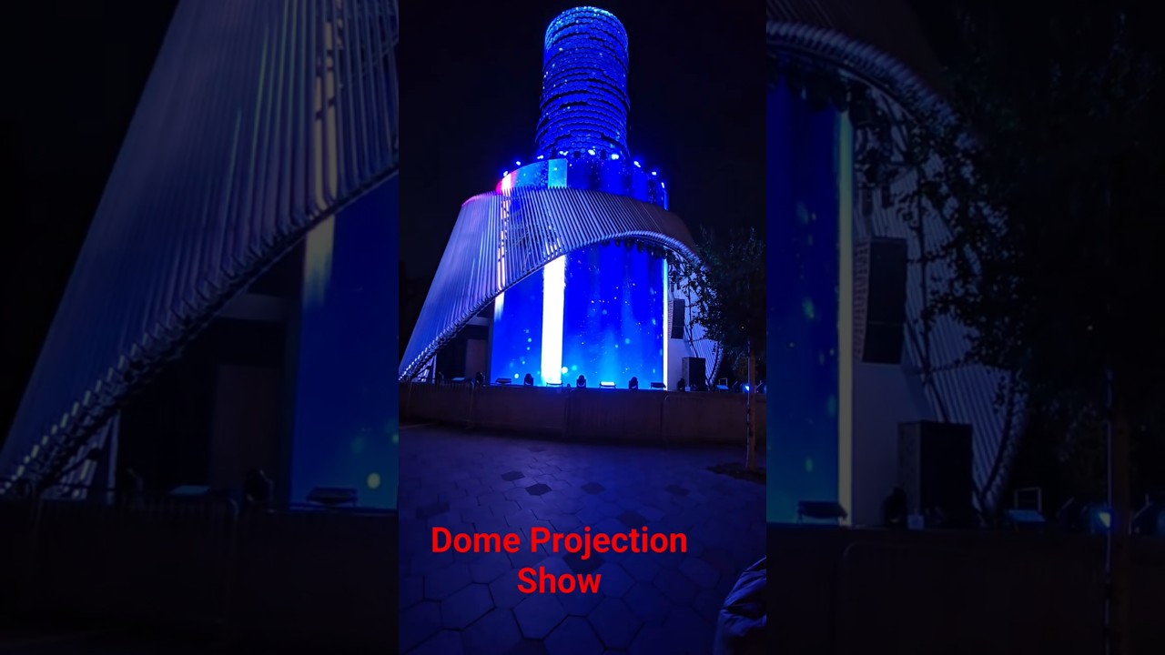 Moscow Dome Show | Zaryadye Media Center 🇷🇺 