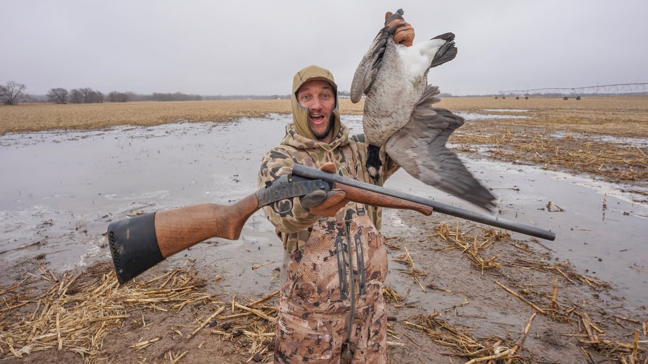 Самый дешевый ломбардный дробовик! (антикварный однозарядный)