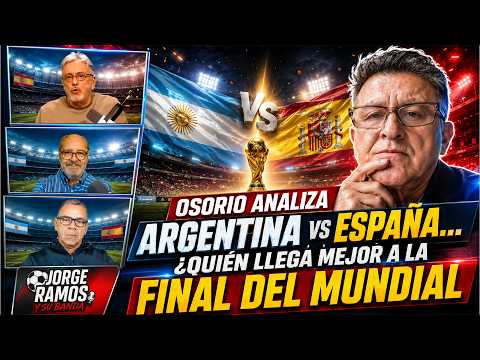 🔴Coach Osorio analyzes Argentina vs. Spain and issues a stark warning |WORLD CUP