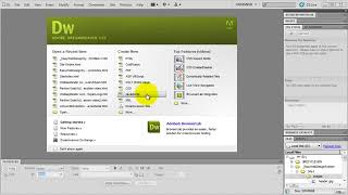 (Tutorial For Beginners!)How To Make a Website in Dreamweaver