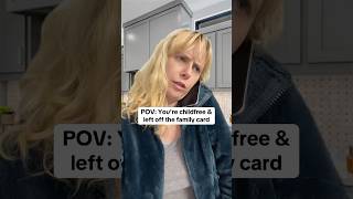 #comedyshorts #childfree #childfreebychoice #funnyshort #familycard #comedyskits #comedysketch