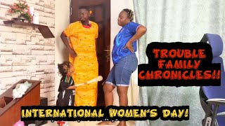 Trouble Family Ep8 Baby Taisha & Mama Taisha Embarring Mike Wako