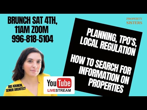 Planning, TPOs, Local Regulation - How to search for information on properties