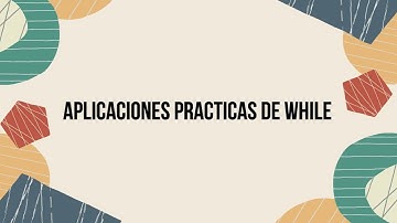 3. 3ERO BACHILLERATO A – FUNDAMENTOS DE PROGRAMACIÓN EN JAVA – CICLOS -SENTENCIA WHILE