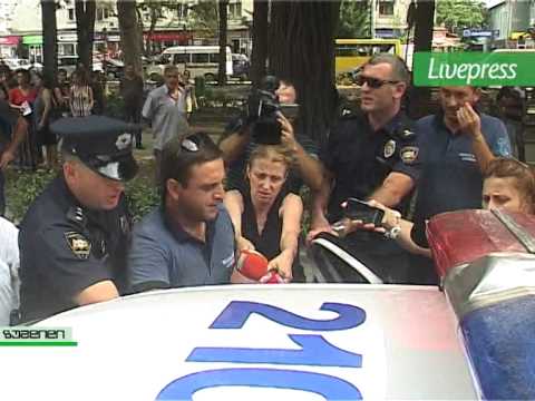 ევრაზიული კავშირის აქცია და კონტრაქცია ზუგდიდში