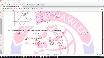 MAXIMUM VERTICAL DISTANCE BETWEEN TWO GRAPHS
