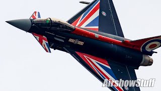 RAF "Blackjack" Typhoon Demo - Airshow Radom 2023