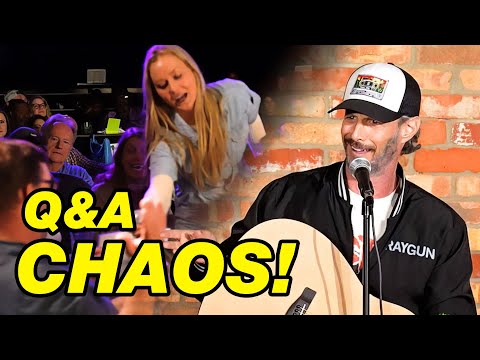Comedy Q&A Derails into Pure Chaos — And It’s Amazing!