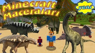 Örümcek Bebek ve Sincap Dinazor Çağında MİNECRAFT MACERALARI YENİ