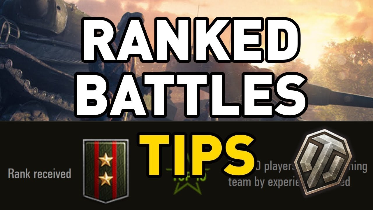 Battle Tank Ranks World of Tanks || Tips for Ranked Battles - YouTube