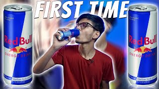 Drinking Red Bull For The First Time | Red Bull Energy Drink Review