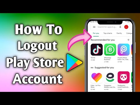 How to Logout Play Store Account | Sign out play Store Account | Signout play Store in andriod 2021