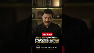 Felipe Neto anuncia pré-candidatura à Presidência da República em 2026
