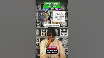 Thumbnail of This Christian Song Is Going Viral Right Now: Josiah Queen "Dusty Bibles" #shorts #music