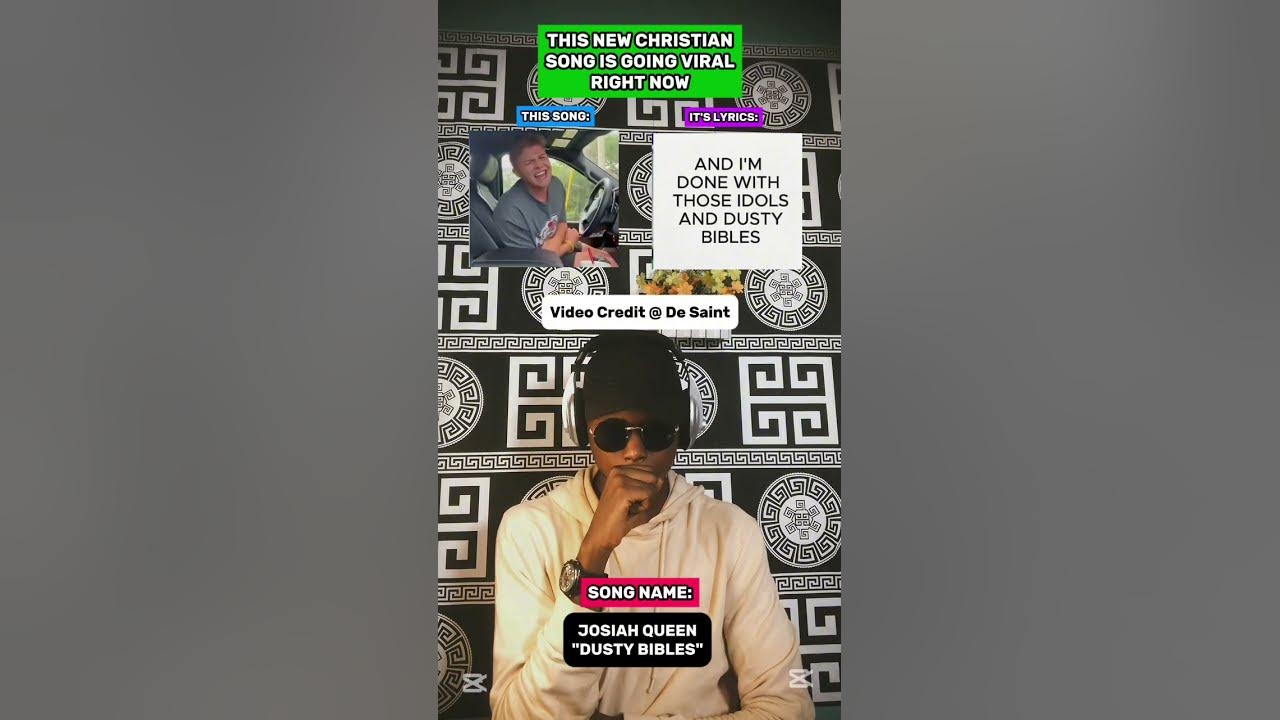 This Christian Song Is Going Viral Right Now: Josiah Queen "Dusty Bibles" #shorts #music