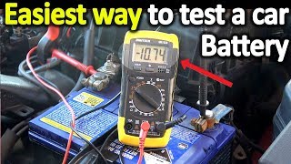 How to Test a Car Battery With a Multimeter ( Voltage + Cold Cranking Amps) screenshot 5