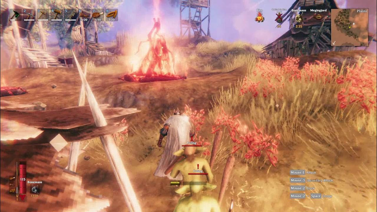 Valheim How To Solo Raid Goblin/Fuling Camps YouTube