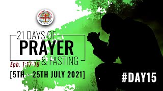 MAOMBI YA SIKU 21 |  21 DAYS OF PRAYERS AND FASTING |  DAY 15 | 19 JULY 2021 | PASTOR JESSE JONATHAN
