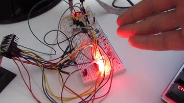 MCP23017 GPIO port expander ATmega library