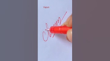 Free Signature Tutorial #calligraphy #signature