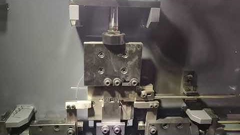 Tungsten wire forming machine