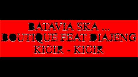 Kicir -Kicir musik By Boutique Band