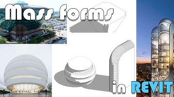 Massavormen in Revit (Hoe de vorm van een gebouw te creëren) [LR5M] (Snel modelleren)