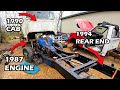 Cab swap and exhaust install  budget dump truck build  this is awesome