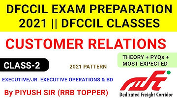 dfccil customer relations/dfccil executive operations and bd/dfccil previous year paper/dfccil class