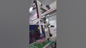 Runma small heavy load high speed robot. picking up multi-cavities and thin-wall products!