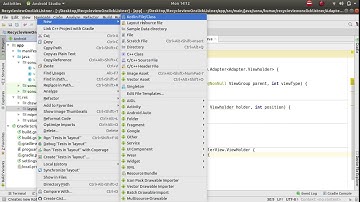 RecyclerView Item Onclick Listner without any interface