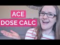ACE Dosage Calculations in 6 EASY Steps | Dosage Calculations Practice Problems
