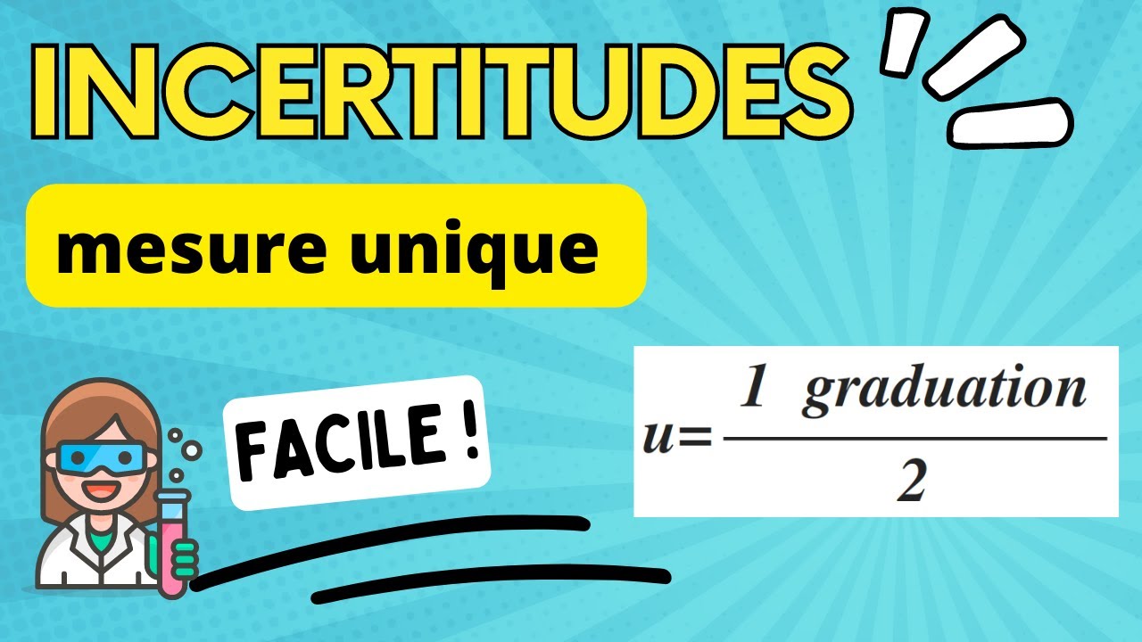 E : Incertitude-type d'une mesure unique (type B) - LYCEE
